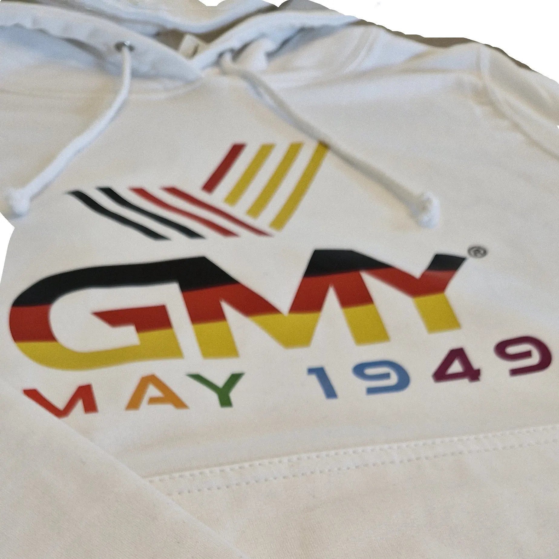 "GMY" Unisex Hooded Sweat-Shirt White GMY-Fashion