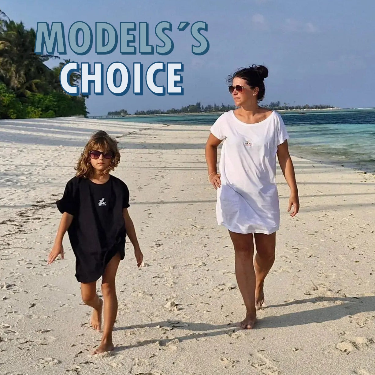 "GMY" Women´s Loose Fit T Dress, Weiß
