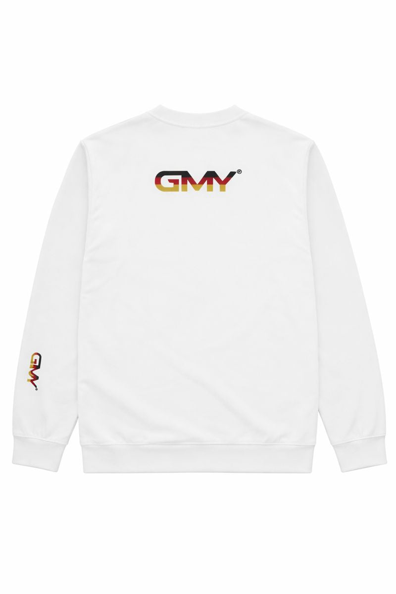 GMY Mens Essential Sweatshirt – Weiß GMY-Fashion