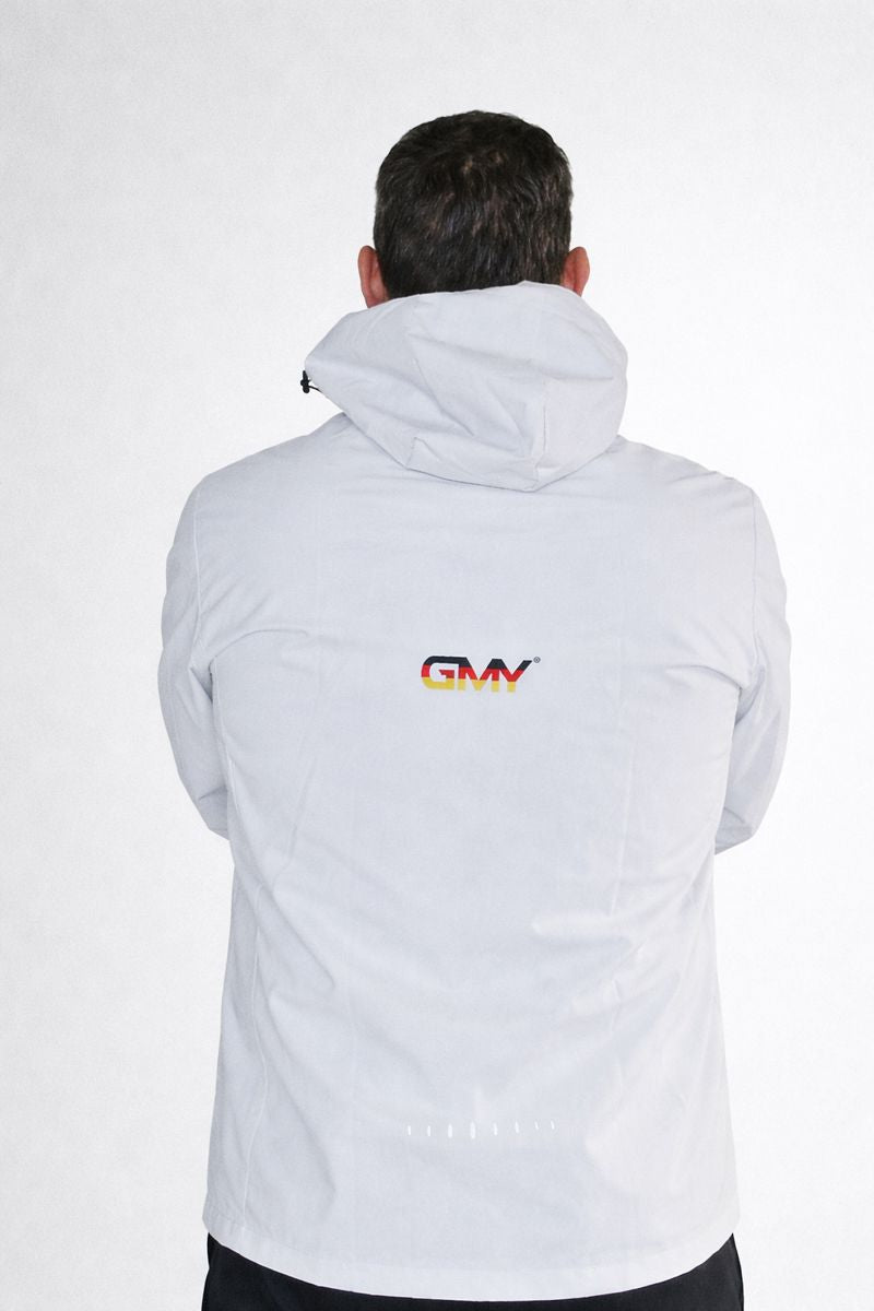 GMY Unisex Kaputzen Jacke, Weiß GMY-Fashion