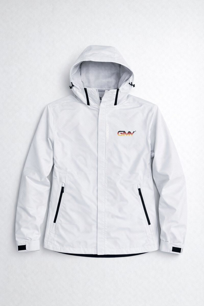 GMY Unisex Kaputzen Jacke, Weiß GMY-Fashion