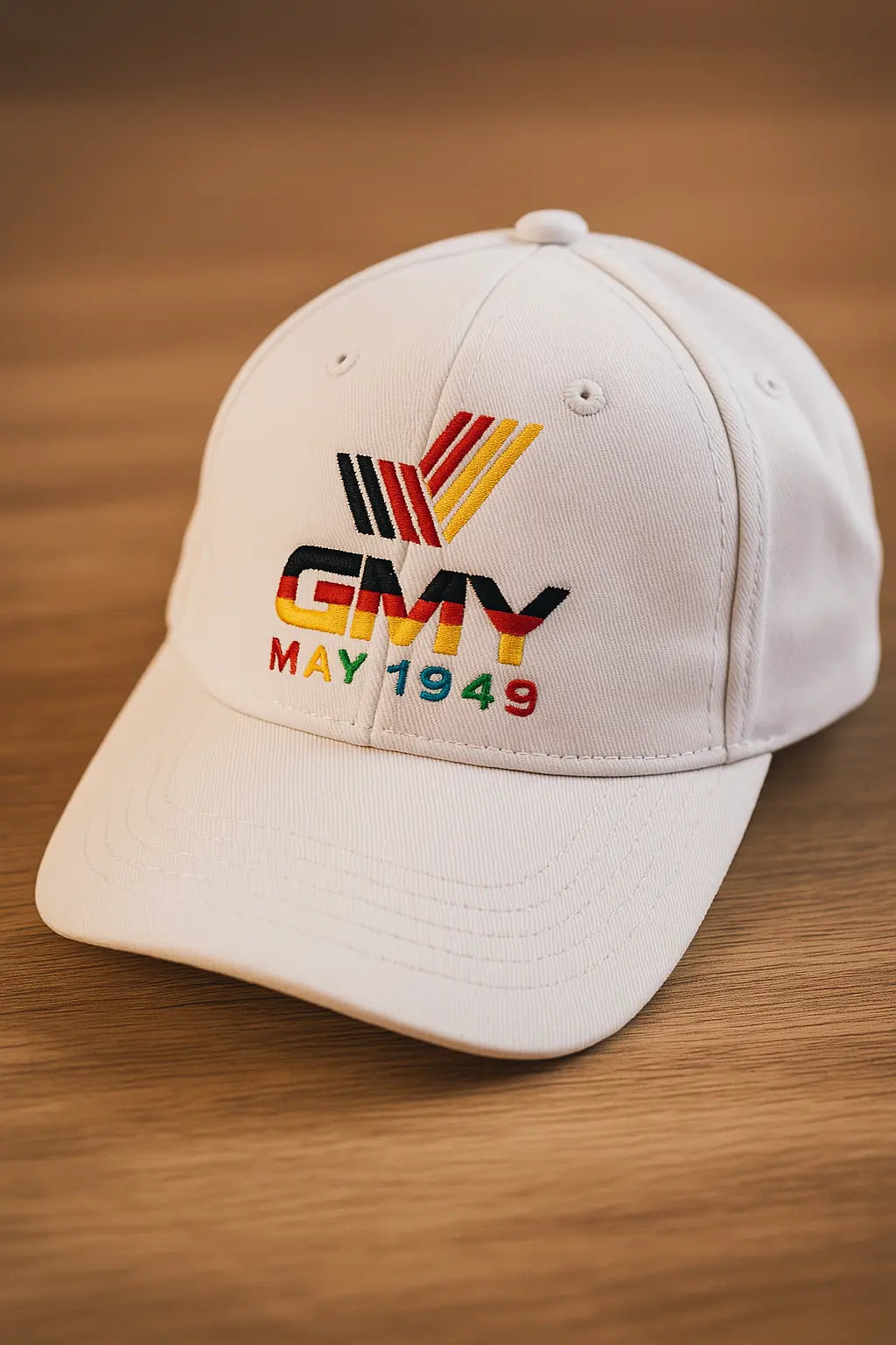 "GMY" Original Six Cap, Weiß GMY-Fashion