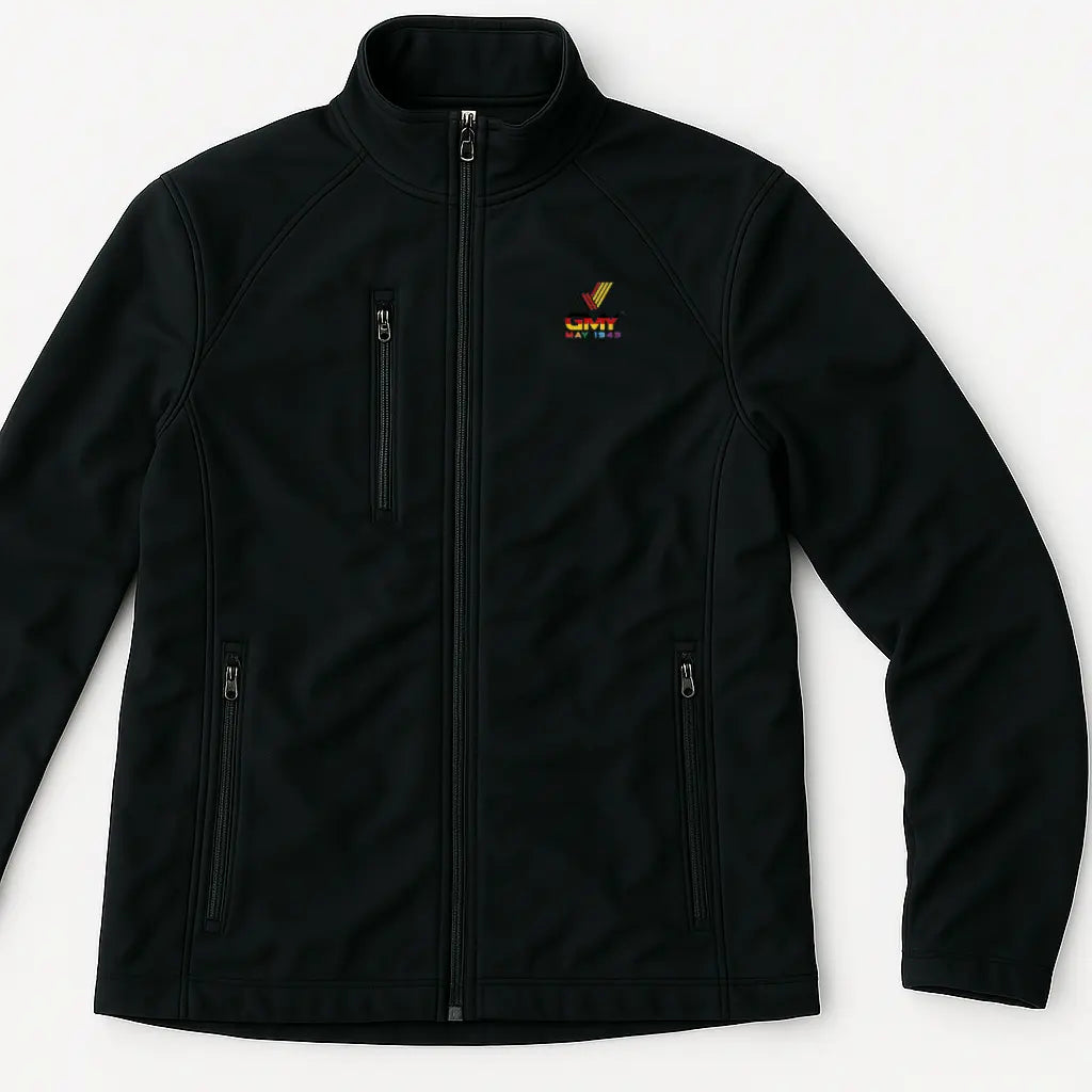 "GMY" Unisex Softshell Jacket, Schwarz, Limited GMY-Fashion