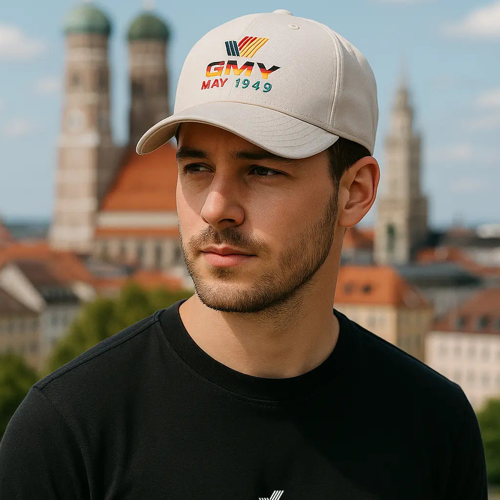 "GMY" Original Six Cap, Weiß GMY-Fashion