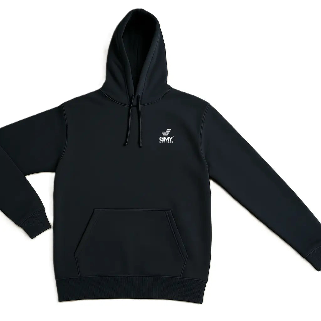 "GMY" Unisex Hooded Sweat-Shirt, Schwarz GMY-Fashion