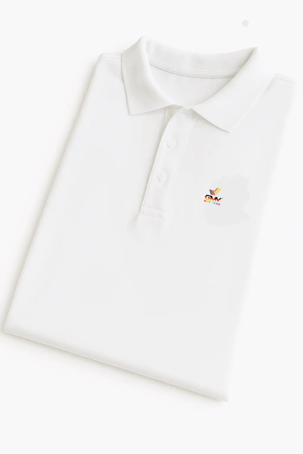 "GMY" Men´s Polo Shirt Perfect Weiss "The Original" GMY-Fashion