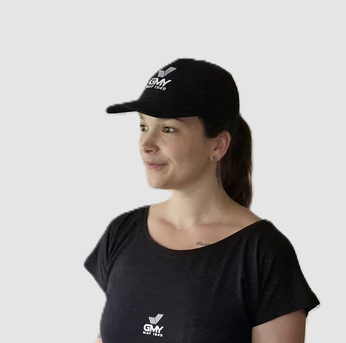 "GMY" Original Six Cap, Schwarz