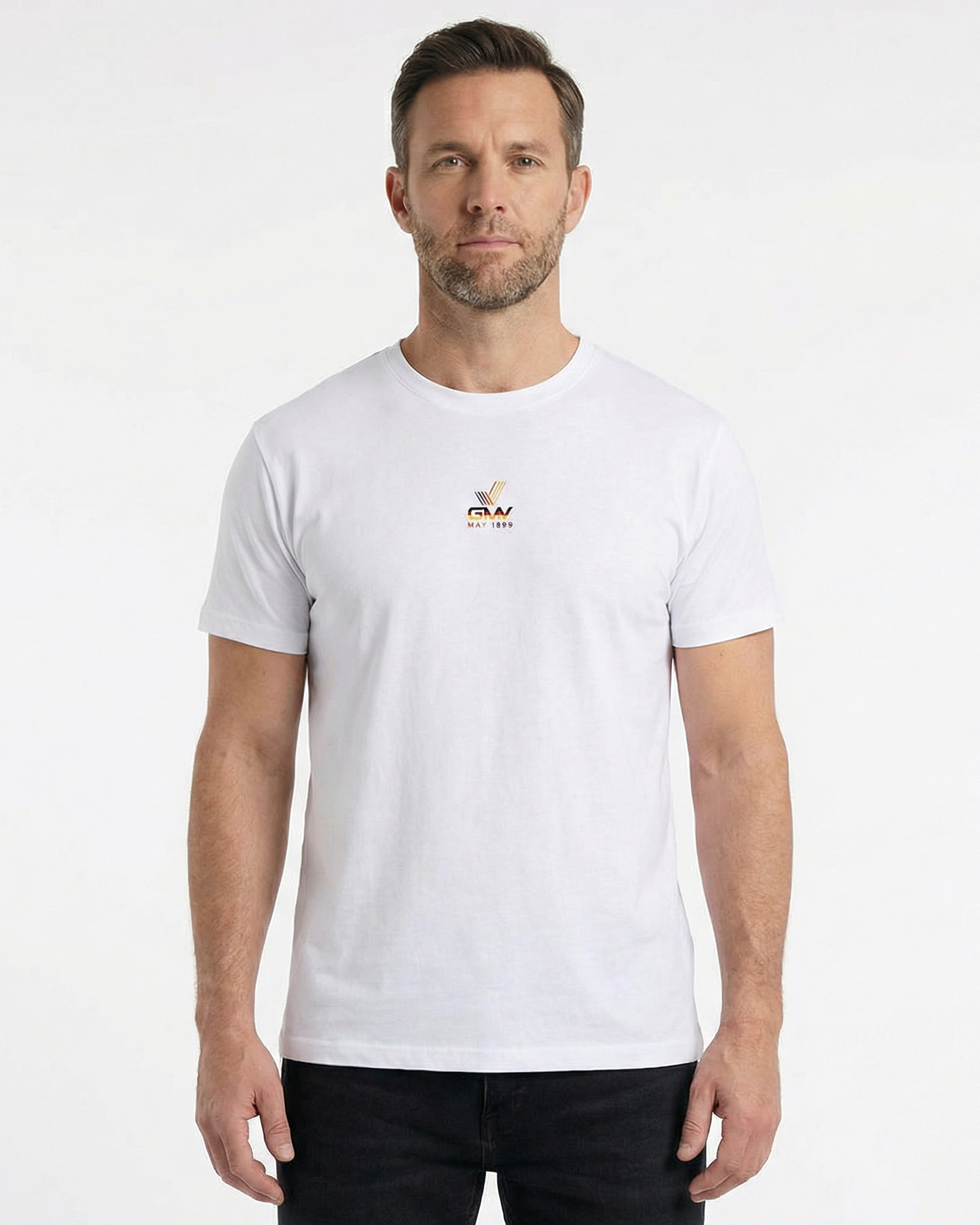 Men´s Imperial T-Shirt, Weiß GMY-Fashion