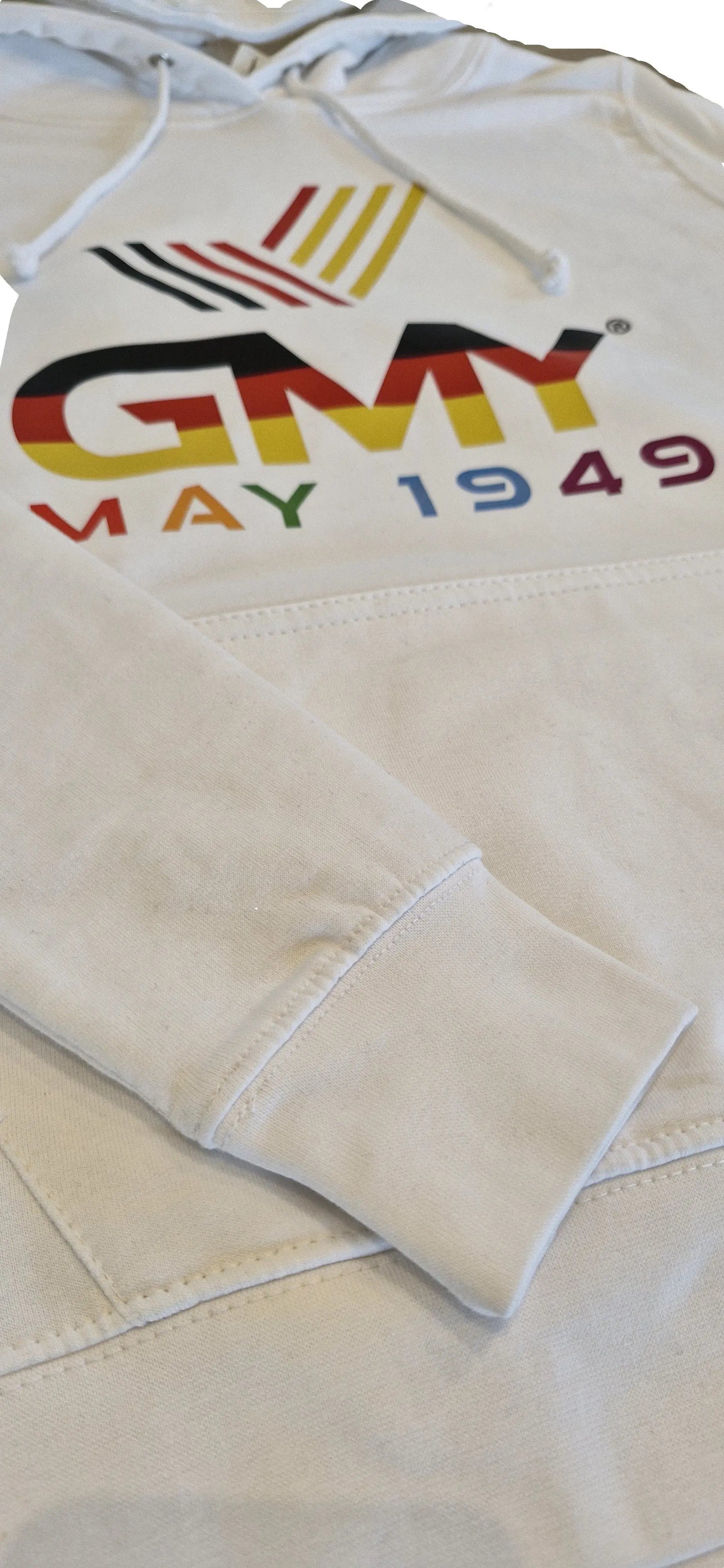 "GMY" Unisex Hooded Sweat-Shirt White GMY-Fashion