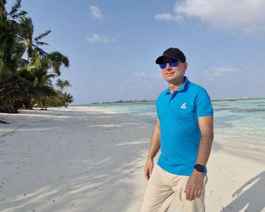 "GMY" Men´s Polo Shirt Perfect Aqua "The Original" GMY-Fashion