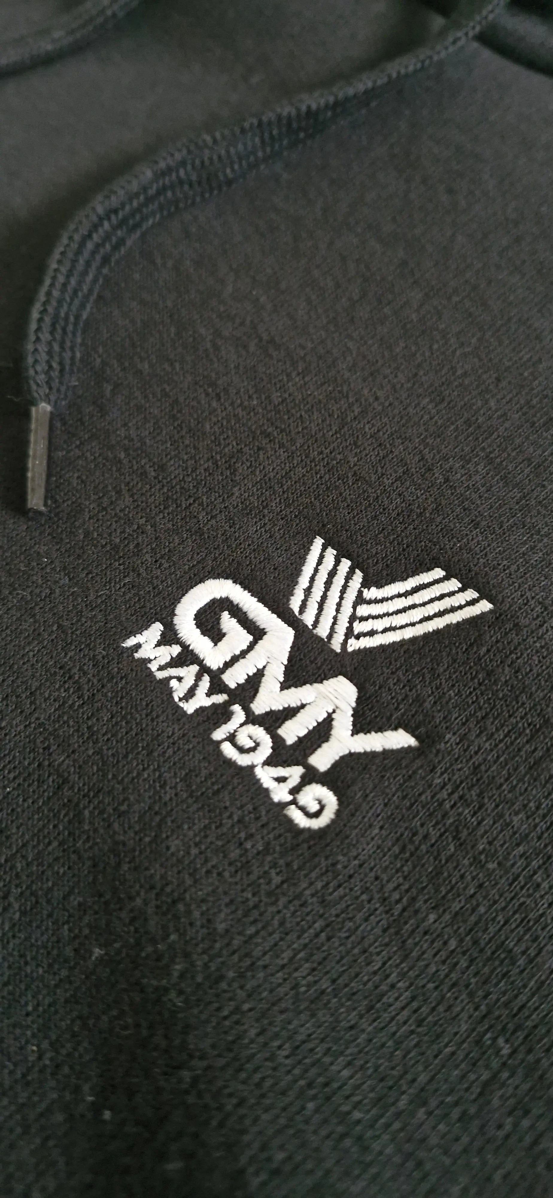 "GMY" Unisex Hooded Sweat-Shirt, Schwarz GMY-Fashion