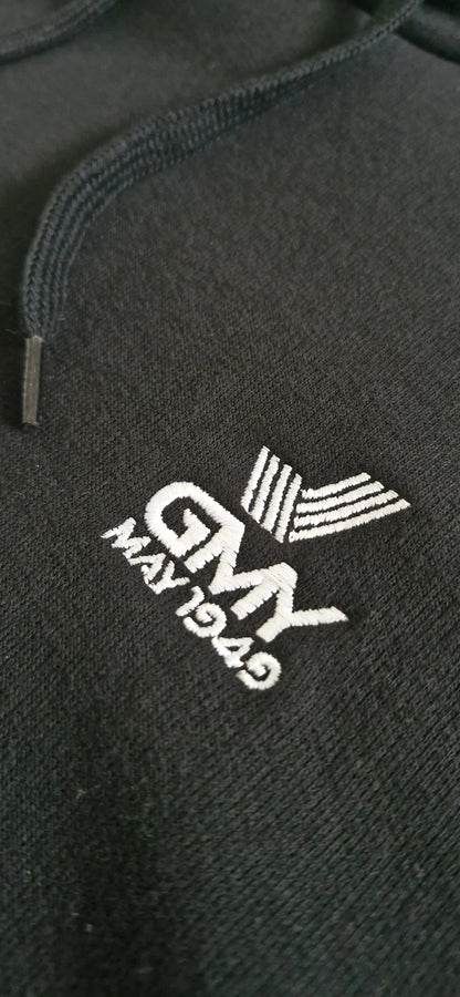"GMY" Unisex Hooded Sweat-Shirt, Schwarz GMY-Fashion