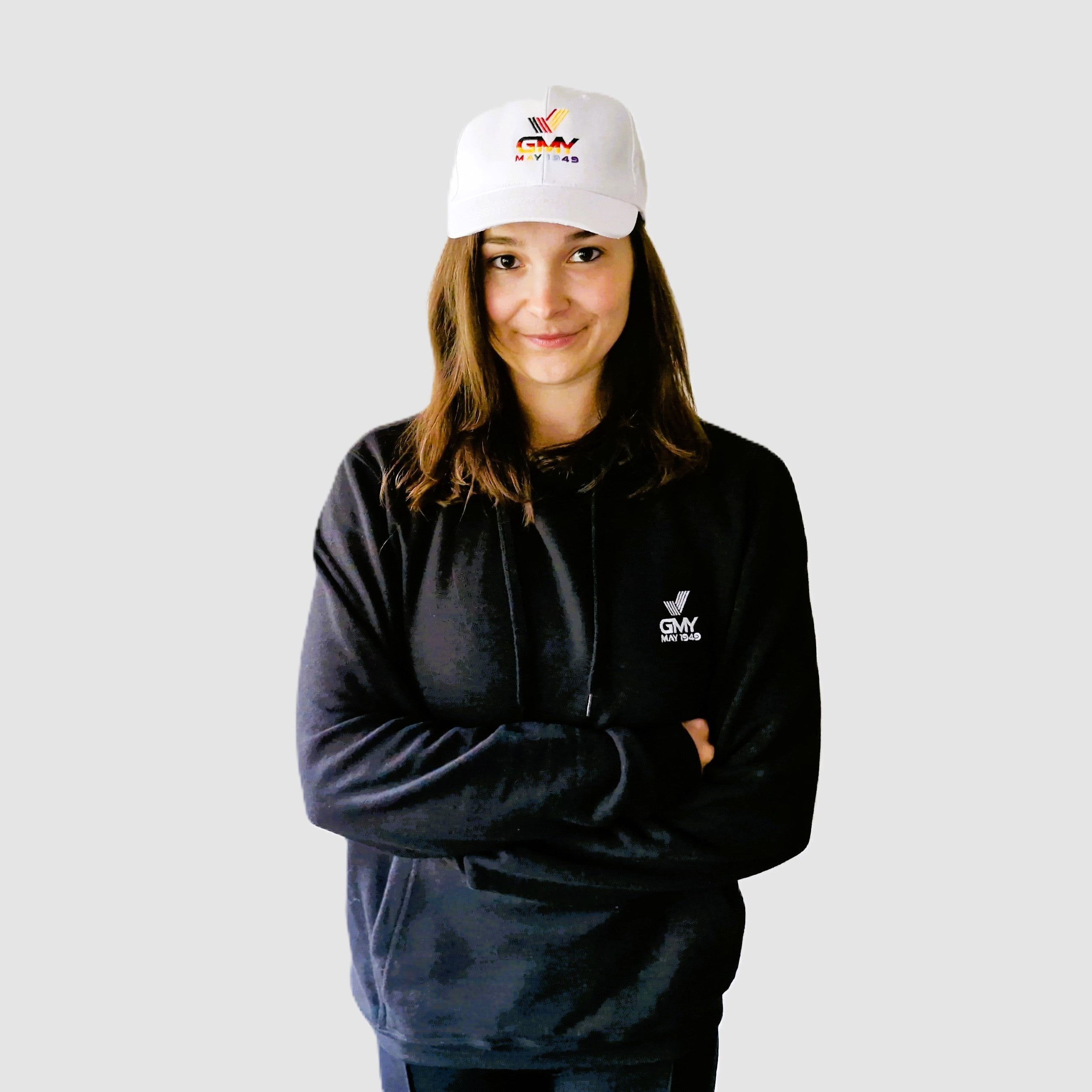 "GMY" Unisex Hooded Sweat-Shirt, Schwarz