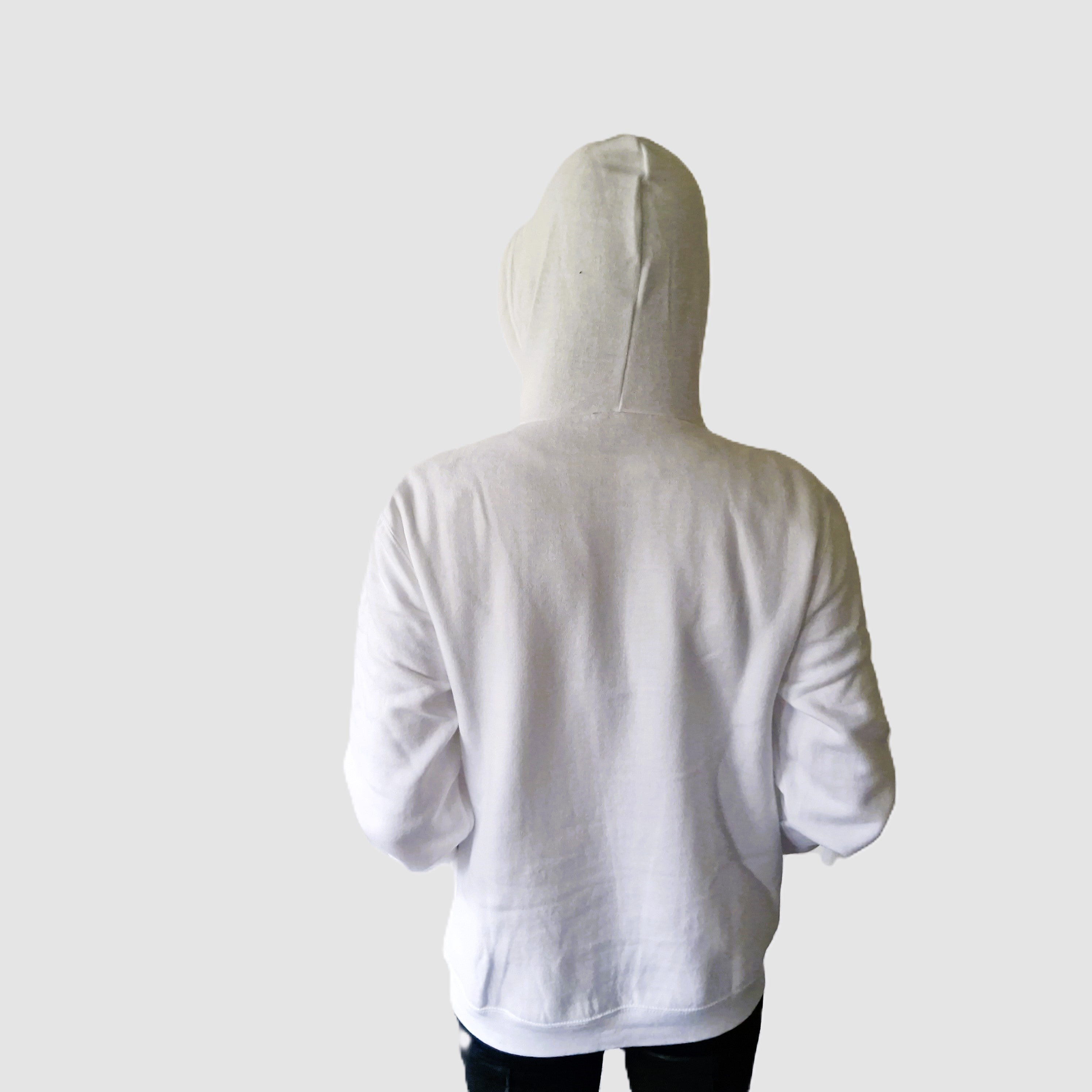 "GMY" Unisex Hooded Sweat-Shirt White "the GMY Original"
