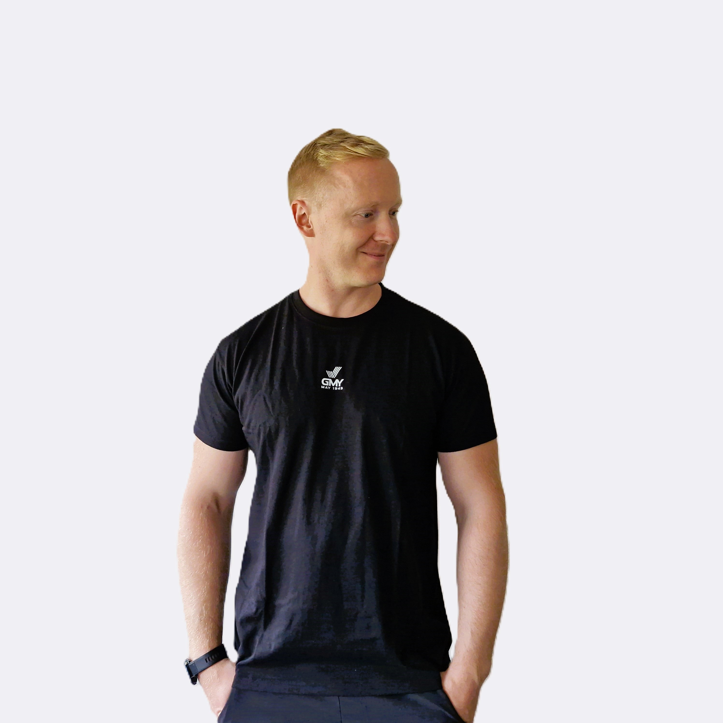 "GMY" Mens´s Imperial T-Shirt, Schwarz
