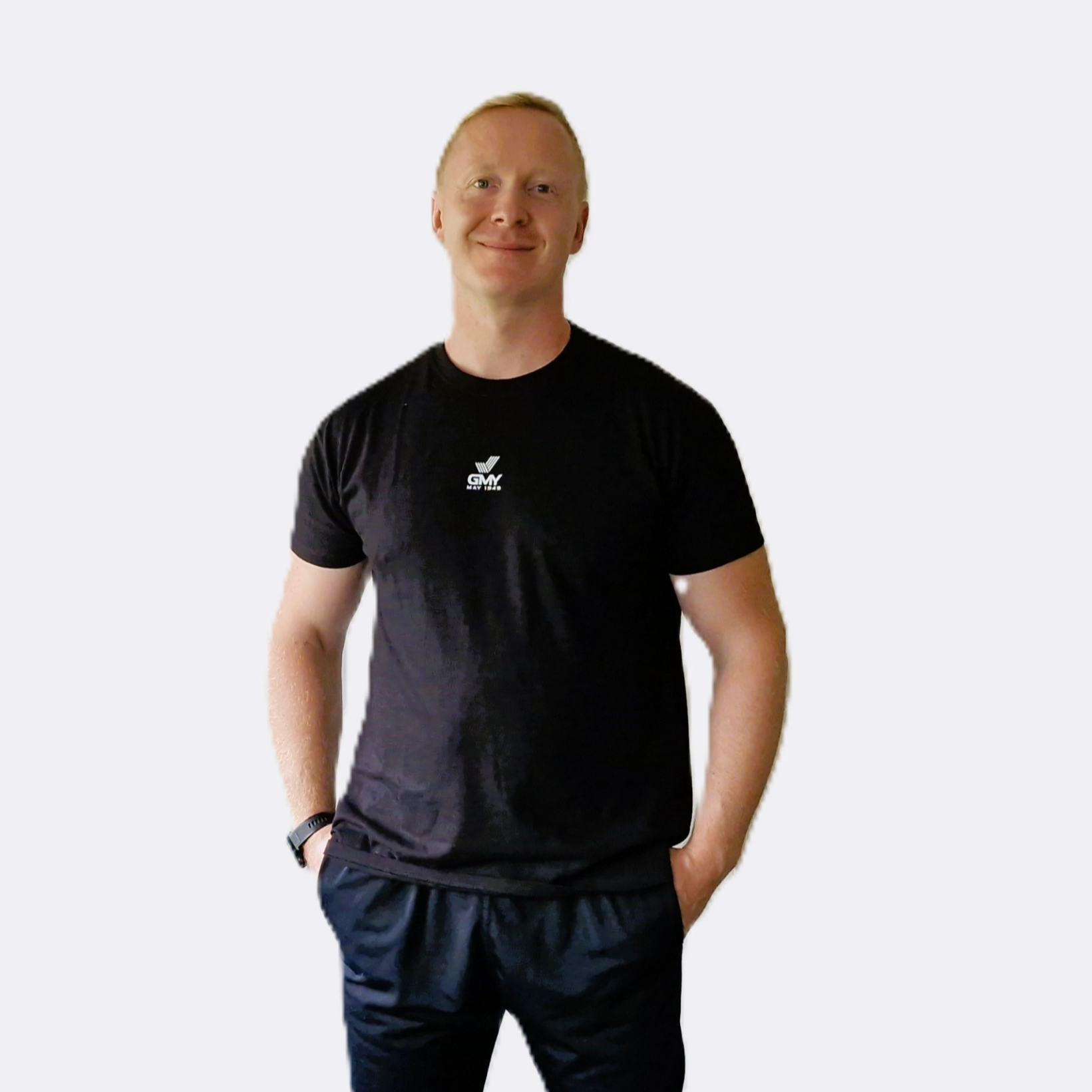 "GMY" Mens´s Imperial T-Shirt, Schwarz