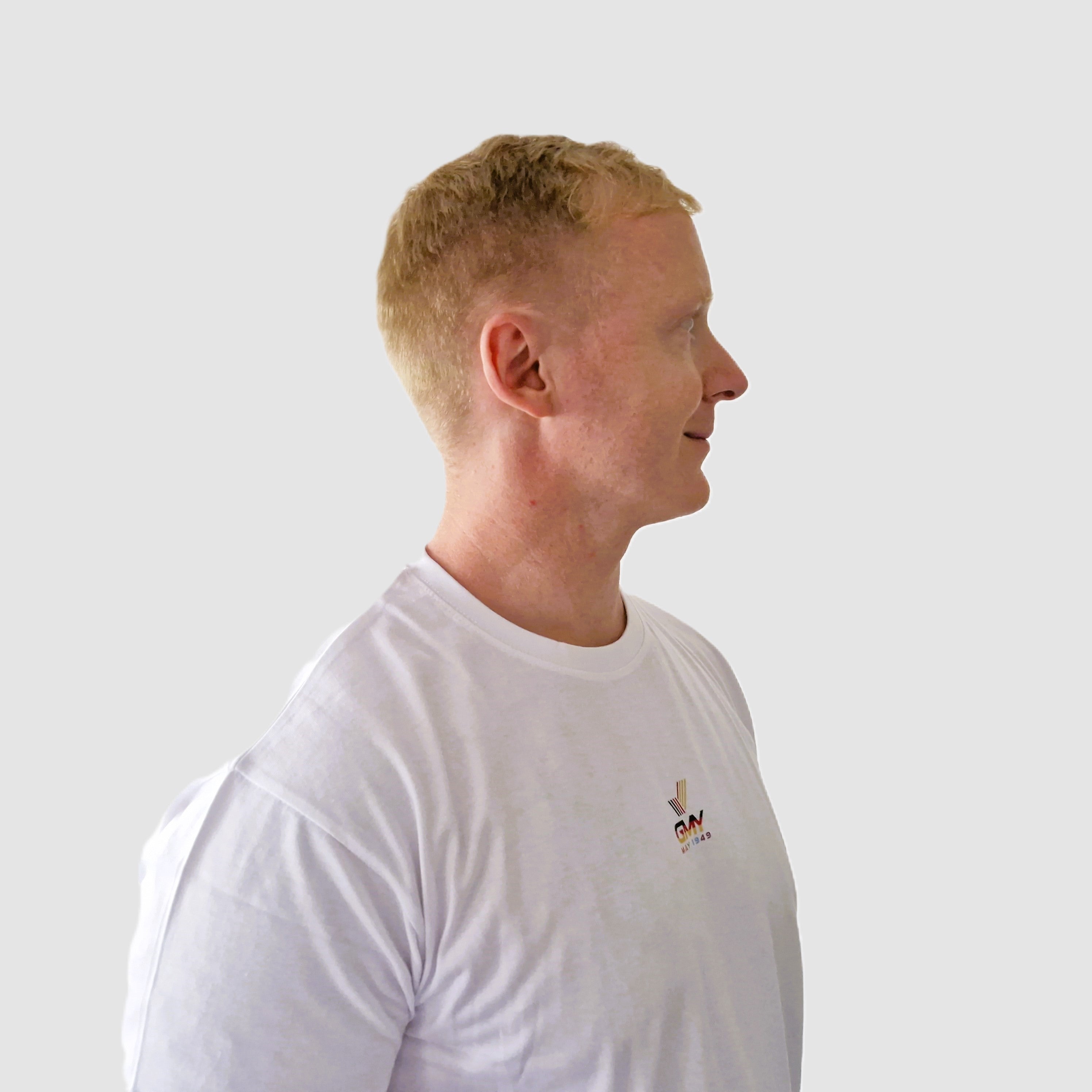 "GMY" Men´s Imperial T-Shirt, Weiß