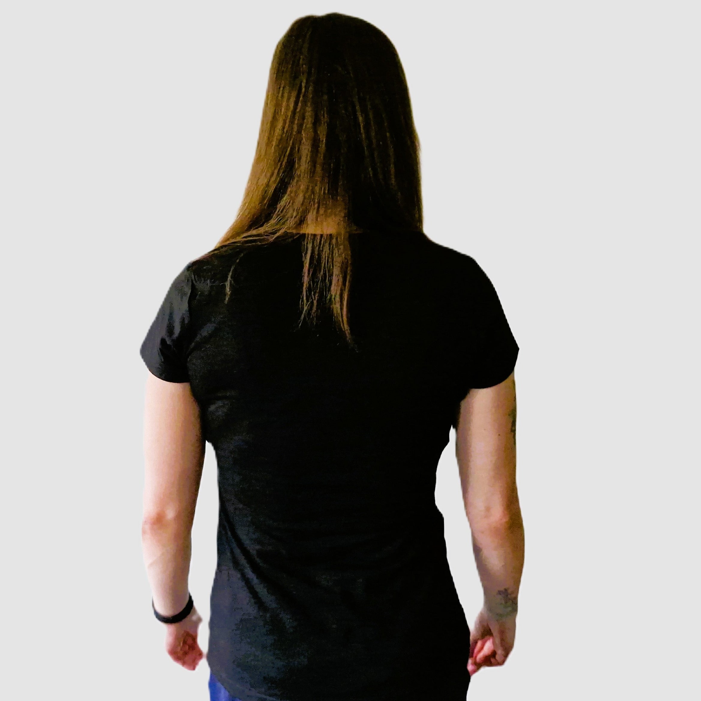 "GMY" Ladies´ Fit T-Shirt, Schwarz