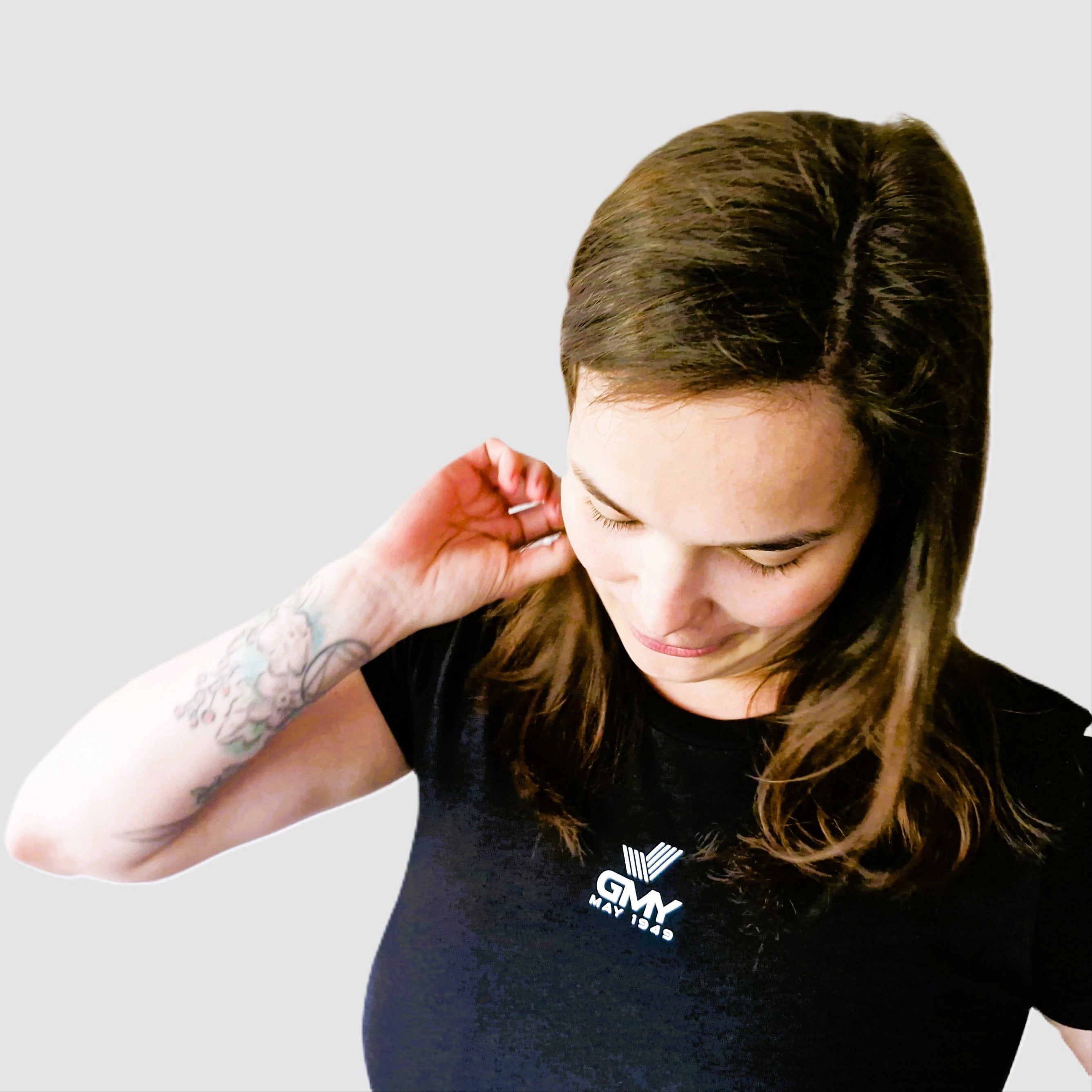 "GMY" Ladies´ Fit T-Shirt, Schwarz