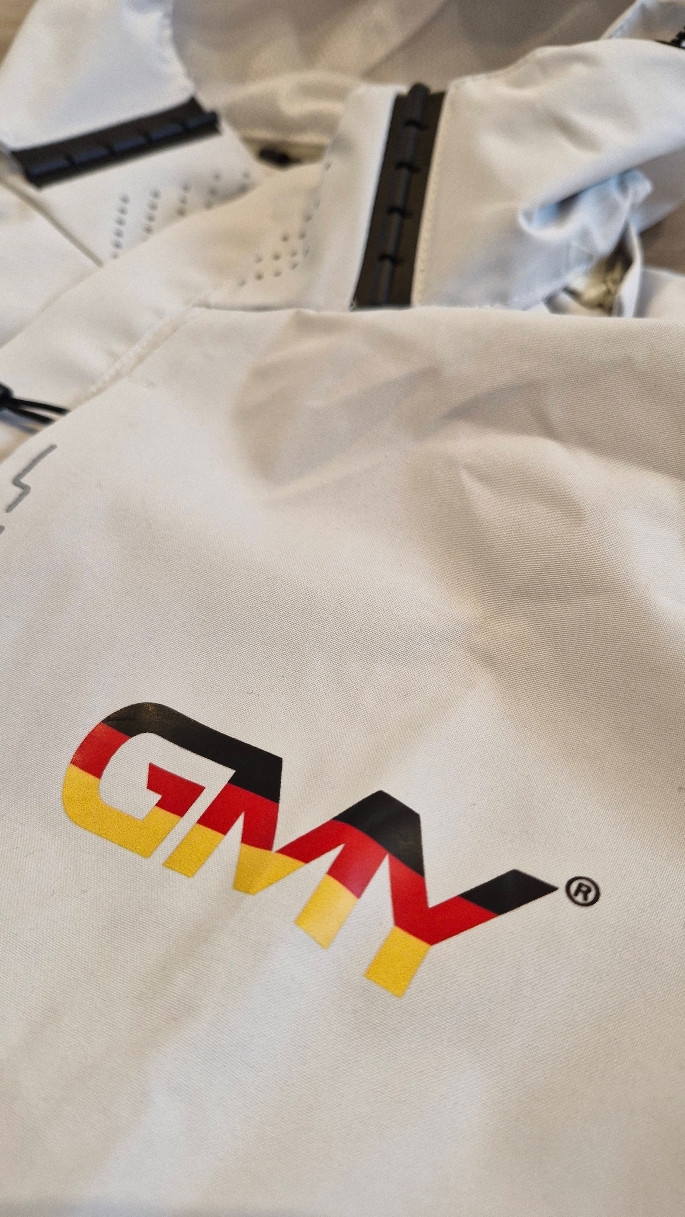 GMY Unisex Kaputzen Jacke, Weiß GMY-Fashion