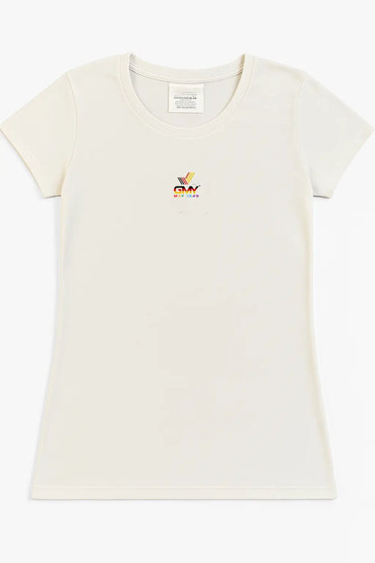 "GMY" Ladies´ Fit T-Shirt, Natural GMY-Fashion