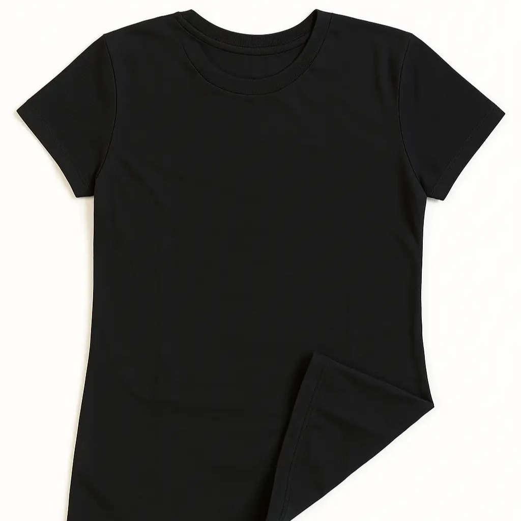 "GMY" Ladies´ Fit T-Shirt, Schwarz GMY-Fashion