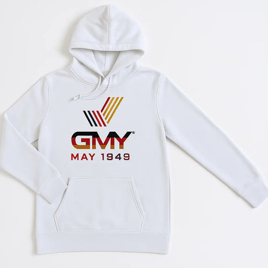 "GMY" Unisex Hooded Sweat-Shirt White GMY-Fashion