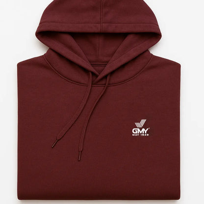 "GMY" Unisex Hooded Sweat-Shirt Burgundy GMY-Fashion