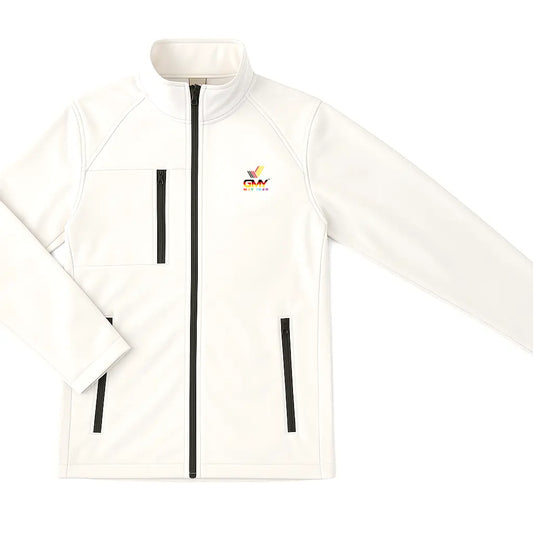 "GMY" Unisex Softshell Jacket ,Weiß GMY-Fashion