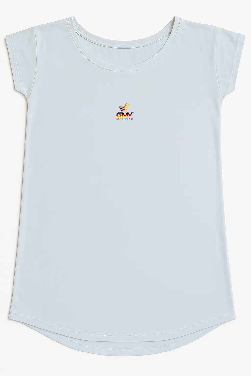 "GMY" Women´s Loose Fit T Dress, Weiß GMY-Fashion