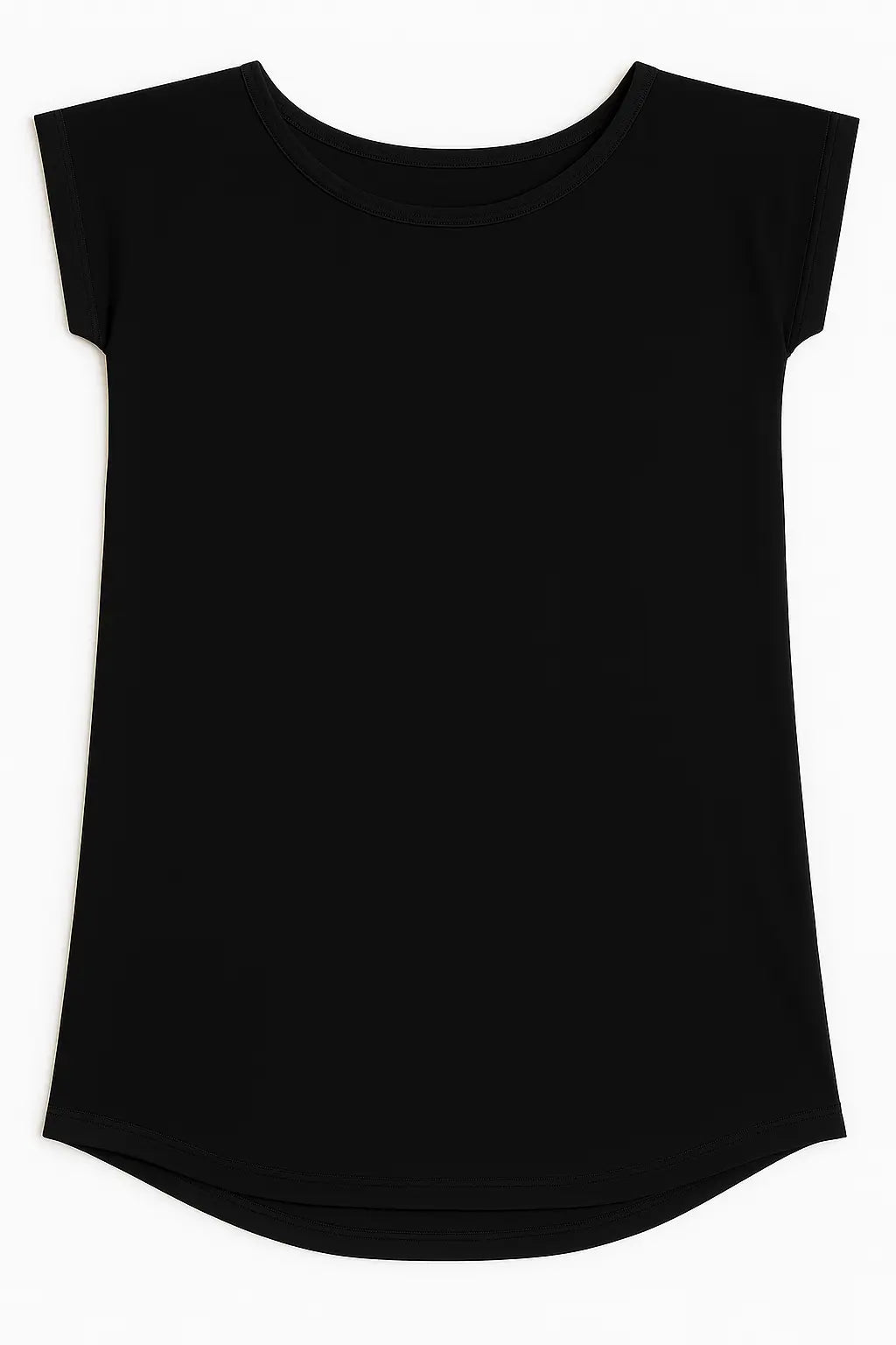 "GMY" Women´s Loose Fit T Dress, Schwarz GMY-Fashion
