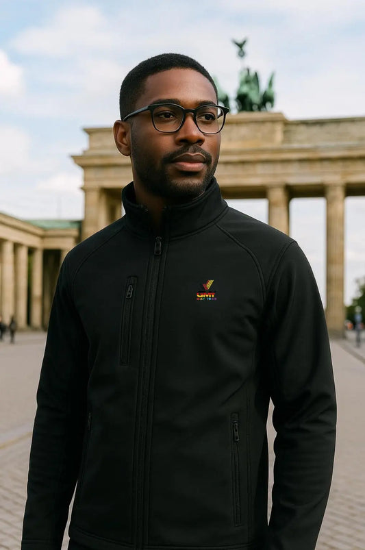 "GMY" Unisex Softshell Jacket, Schwarz, "Limited - Exklusive Auflage" GMY-Fashion