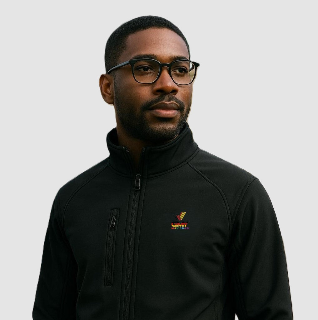 "GMY" Unisex Softshell Jacket, Schwarz, "Limited - Exklusive Auflage"