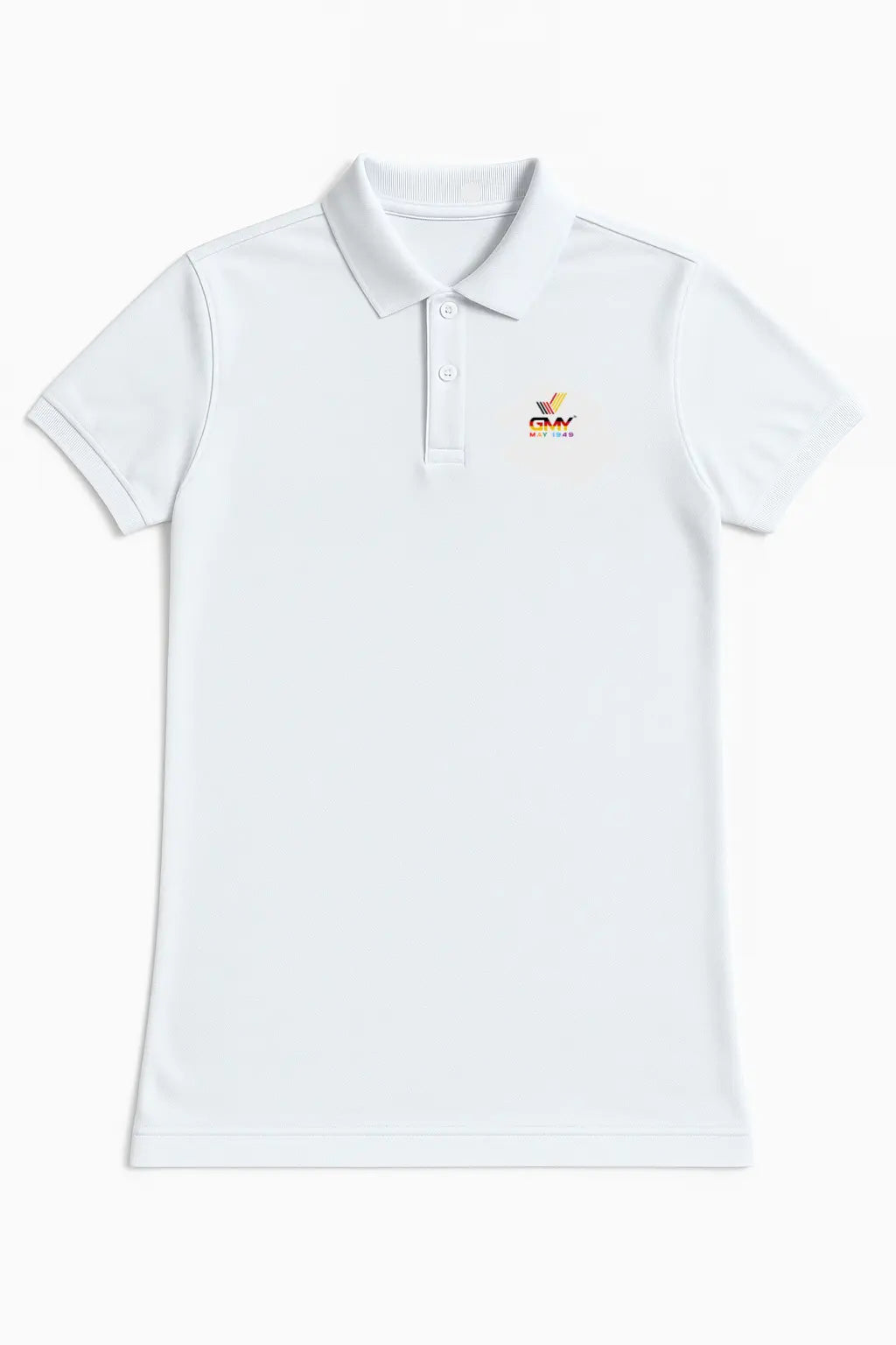 "GMY" Men´s Polo Shirt Perfect Weiss "The Original" GMY-Fashion
