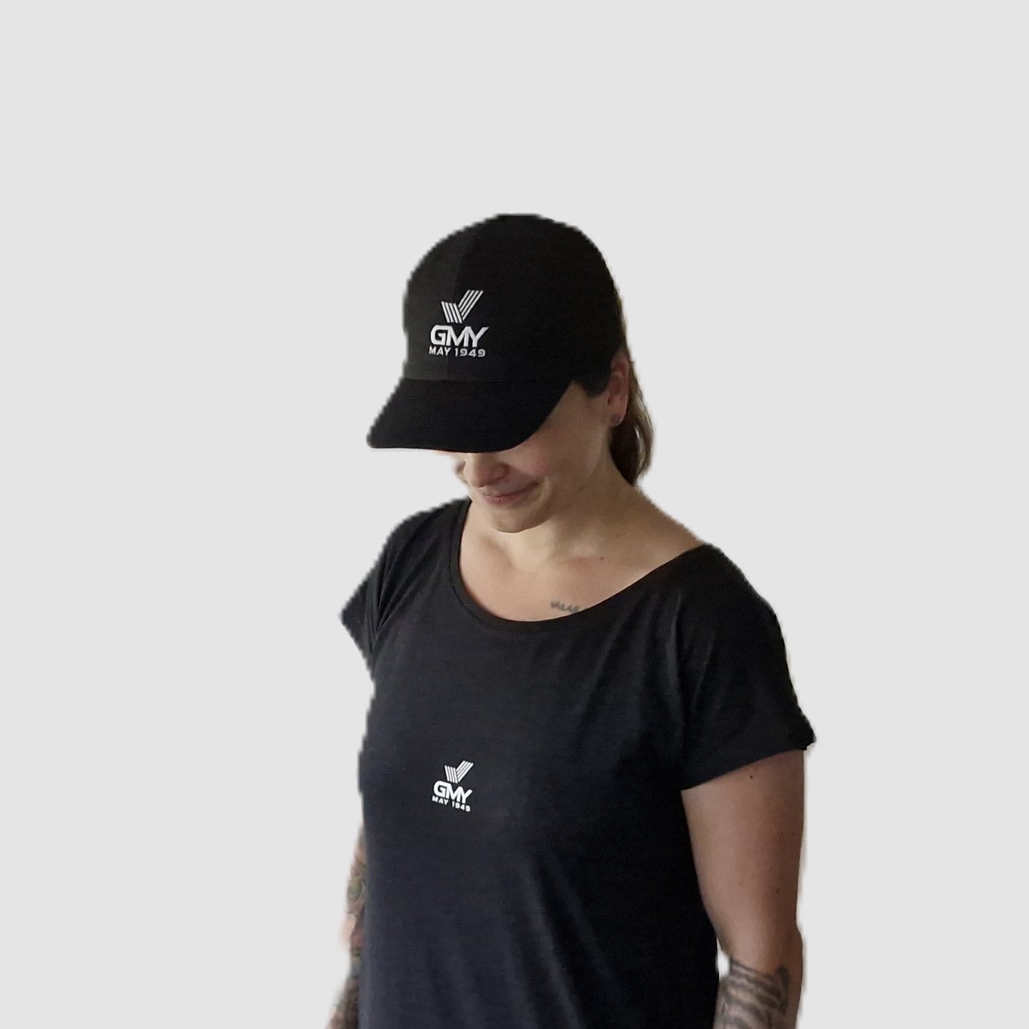 "GMY" Original Six Cap, Schwarz