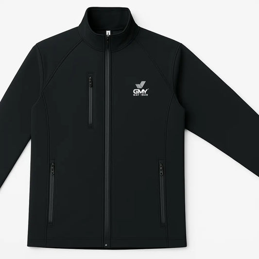 "GMY" Unisex Softshell Jacket, Schwarz GMY-Fashion