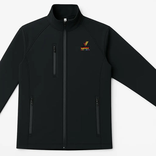 "GMY" Unisex Softshell Jacket, Schwarz, Limited GMY-Fashion