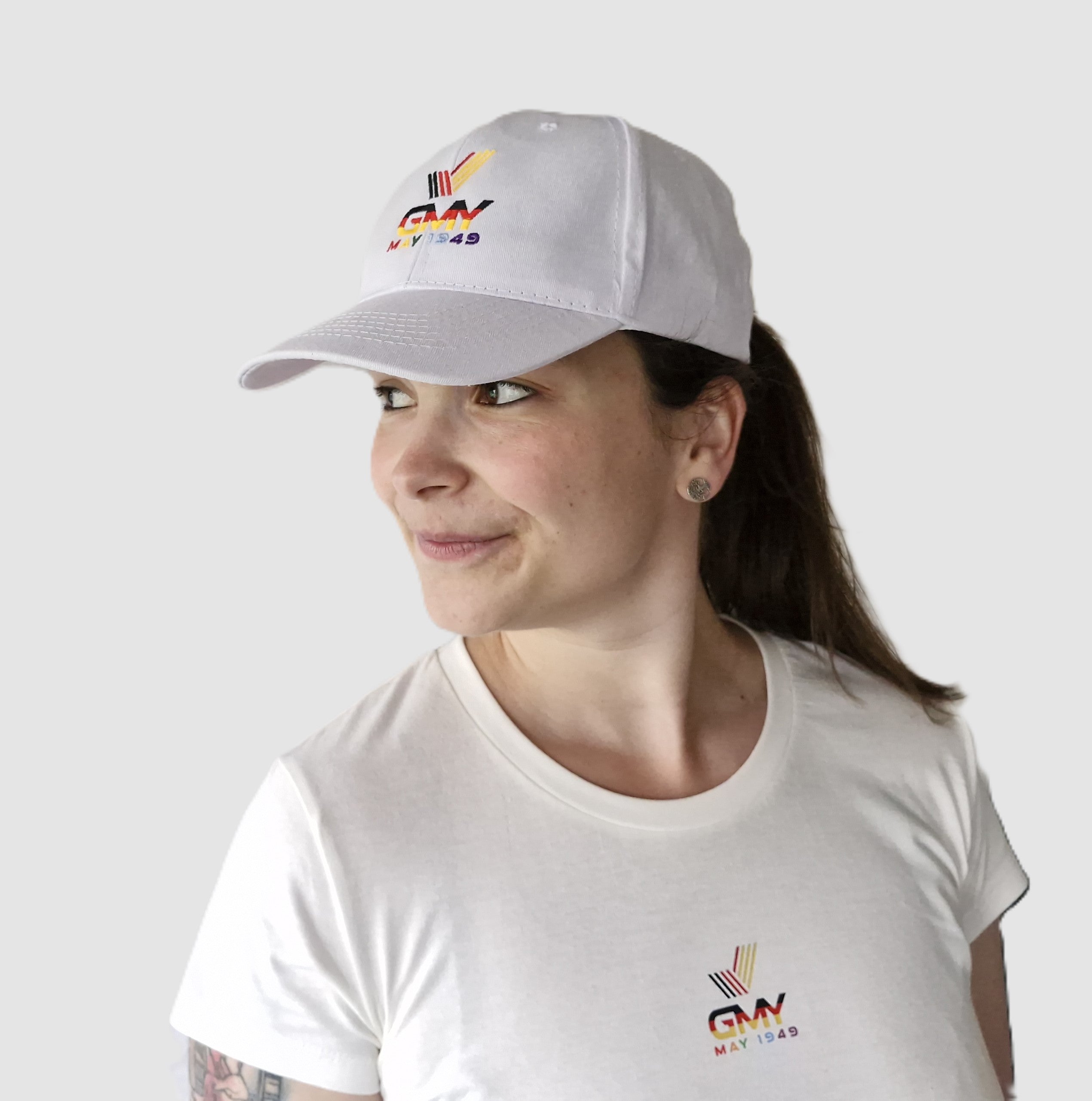 "GMY" Original Six Cap, Weiß