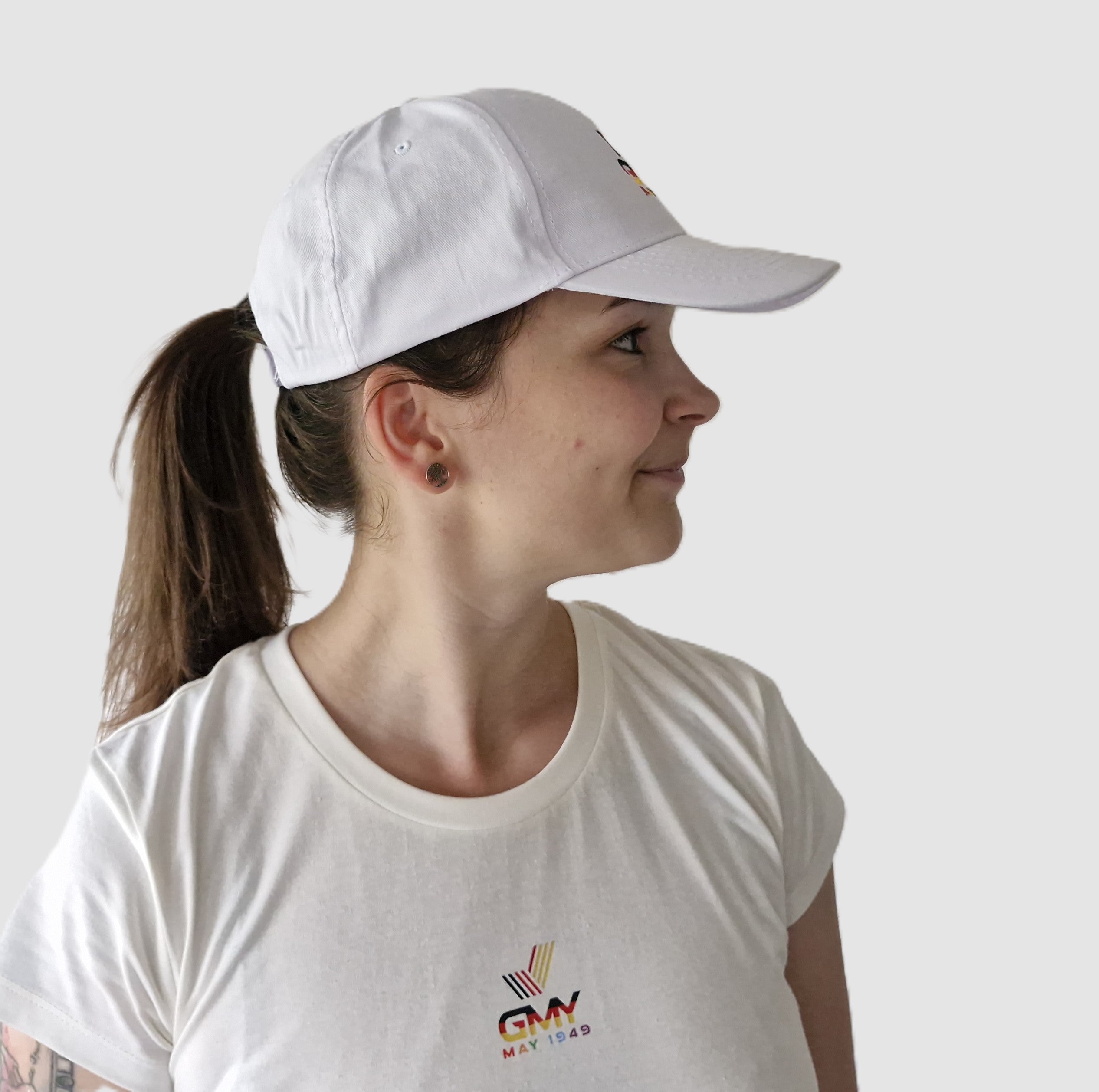 "GMY" Original Six Cap, Weiß